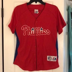Philadelphia Phillies button up shirt